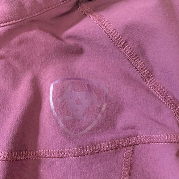 Ariat Tek Plum Zip Up Fitted Lightweight Agile Soft Shell Jacket Sz Medium - Picture 4 of 7